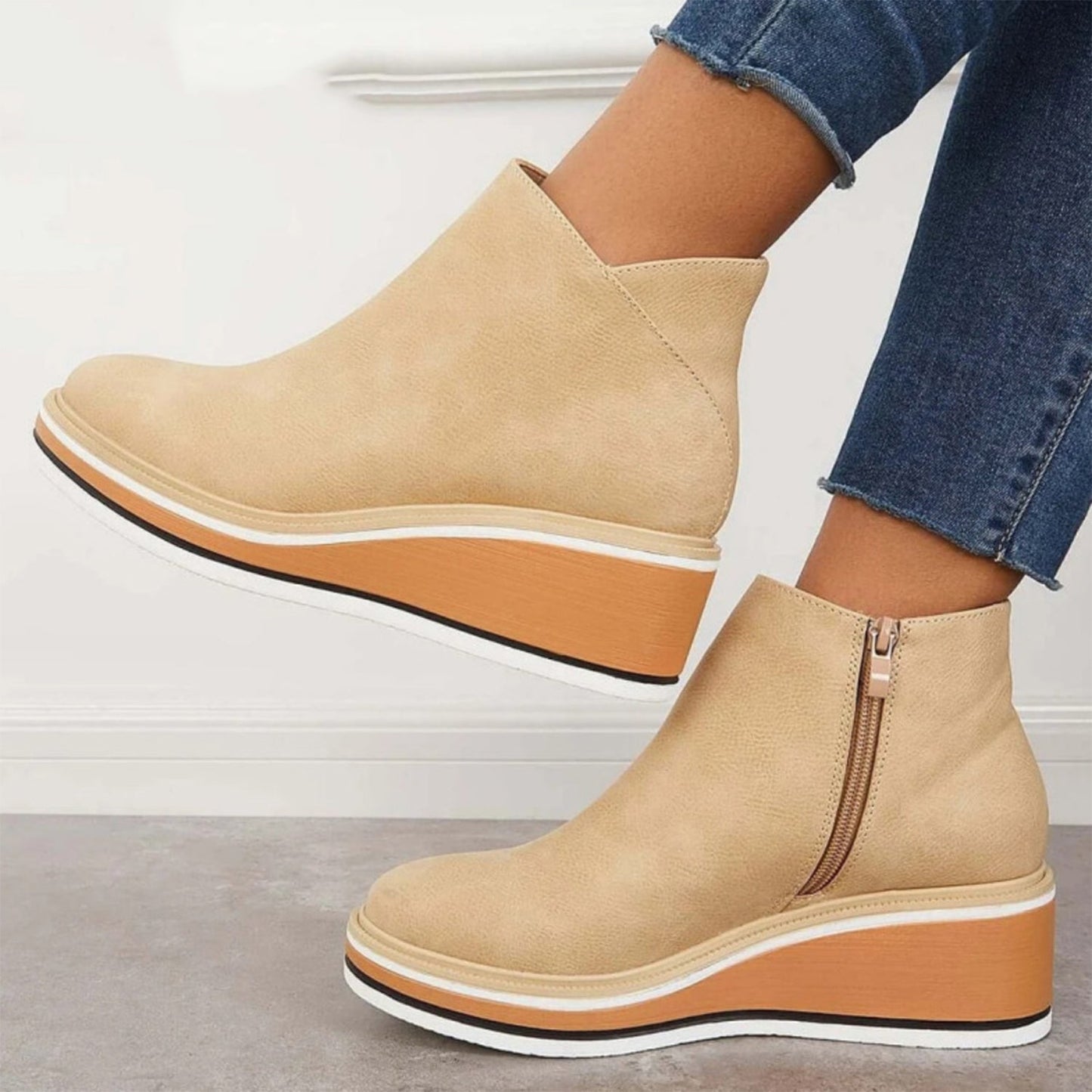 AJUSCO LEATHER SHOES | EverVow Premium®