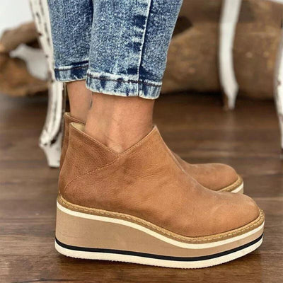 AJUSCO LEATHER SHOES | EverVow Premium®