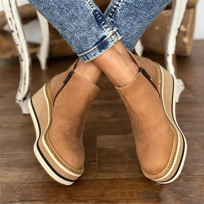 AJUSCO LEATHER SHOES | EverVow Premium®