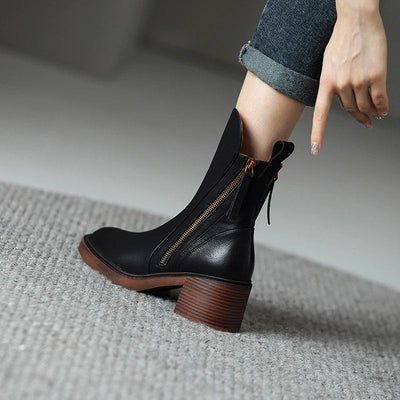 SILLA LEATHER SHOES | EverVow Premium®
