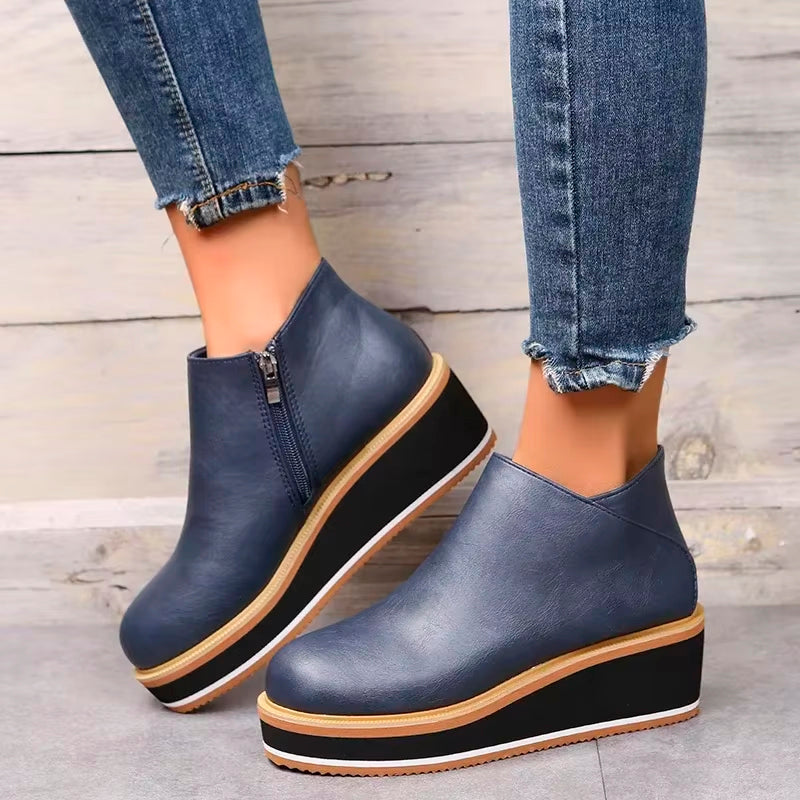 AJUSCO LEATHER SHOES | EverVow Premium®
