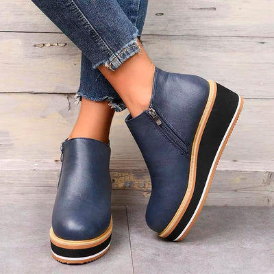 AJUSCO LEATHER SHOES | EverVow Premium®