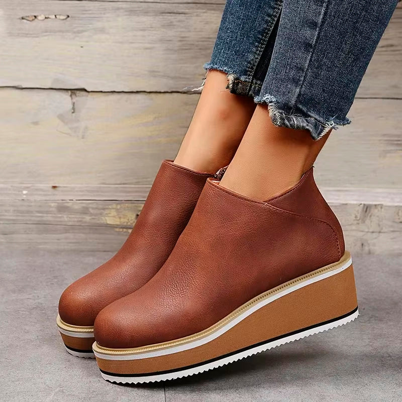 AJUSCO LEATHER SHOES | EverVow Premium®