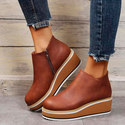 AJUSCO LEATHER SHOES | EverVow Premium®